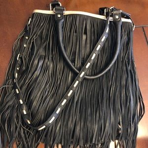 Steve Madden Fringe Shoulder Bag